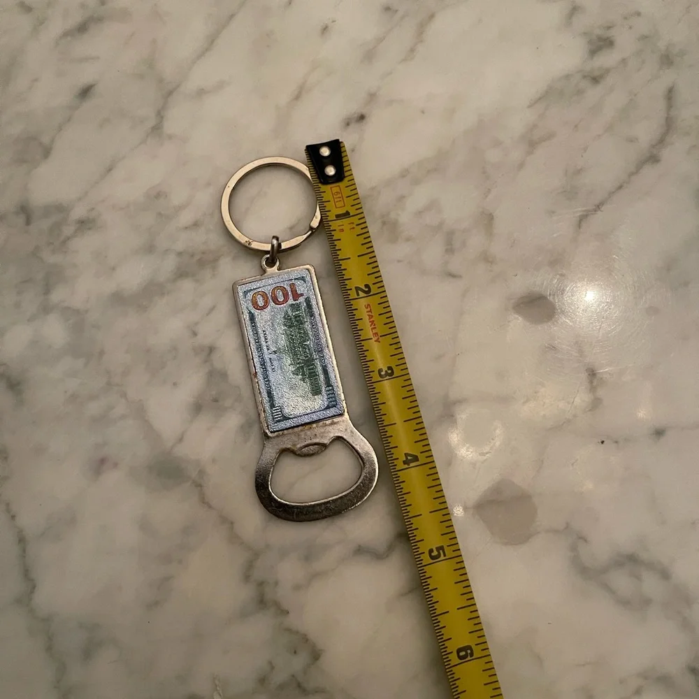 3 pieces of beer bottles opener with key chain bundle